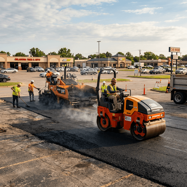Asphalt repair contractor Tulsa Oklahoma — UDGOK